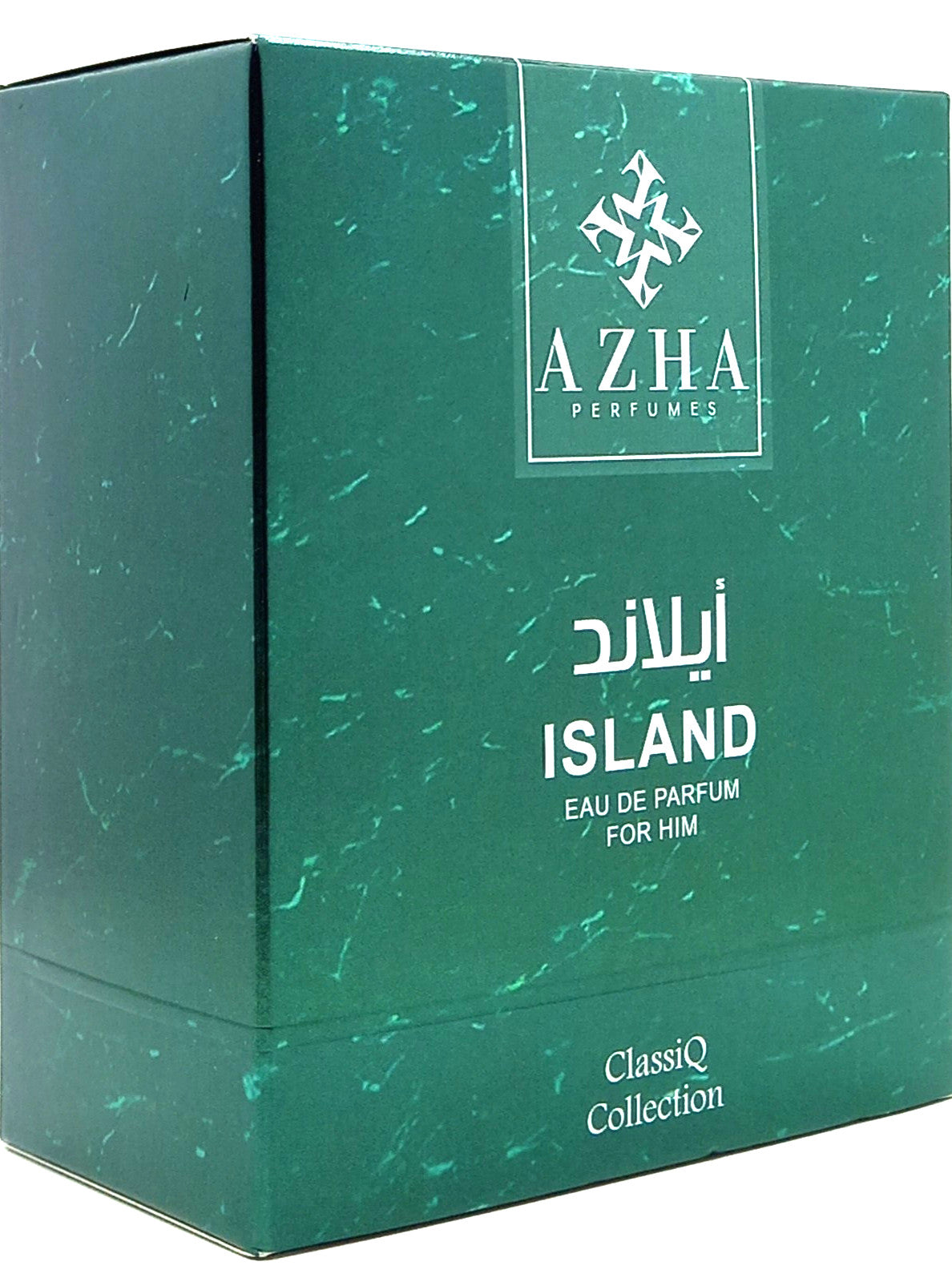 AZHA PERFUMES ISLAND EAU DE PARFUM SPRAY FOR MEN 3.3 Oz / 100 ml BRAND NEW!!!