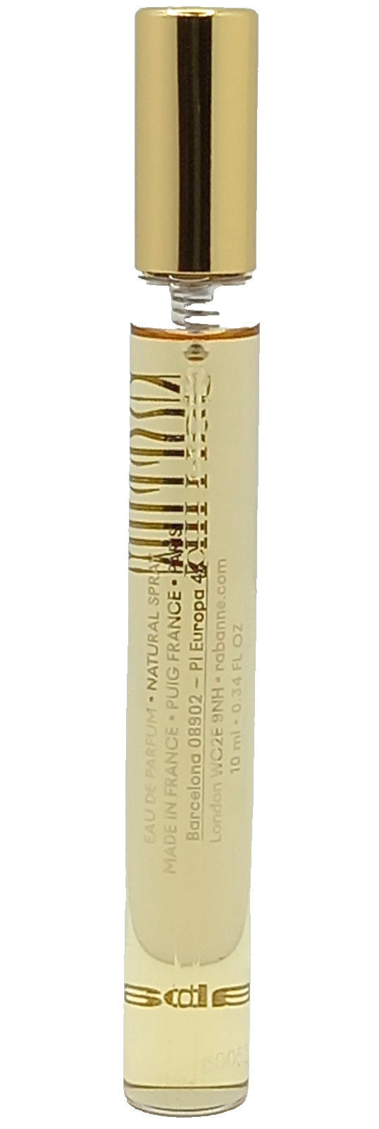 PACO RABANNE MILLION GOLD FOR HER EAU DE PARFUM PEN SPRAY 0.34 Oz / 10 ml TRAVEL