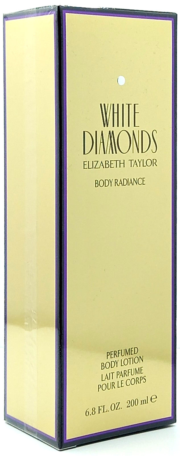 ELIZABETH TAYLOR WHITE DIAMONDS BODY LOTION FOR WOMEN 6.8 Oz / 200 ml BRAND NEW!