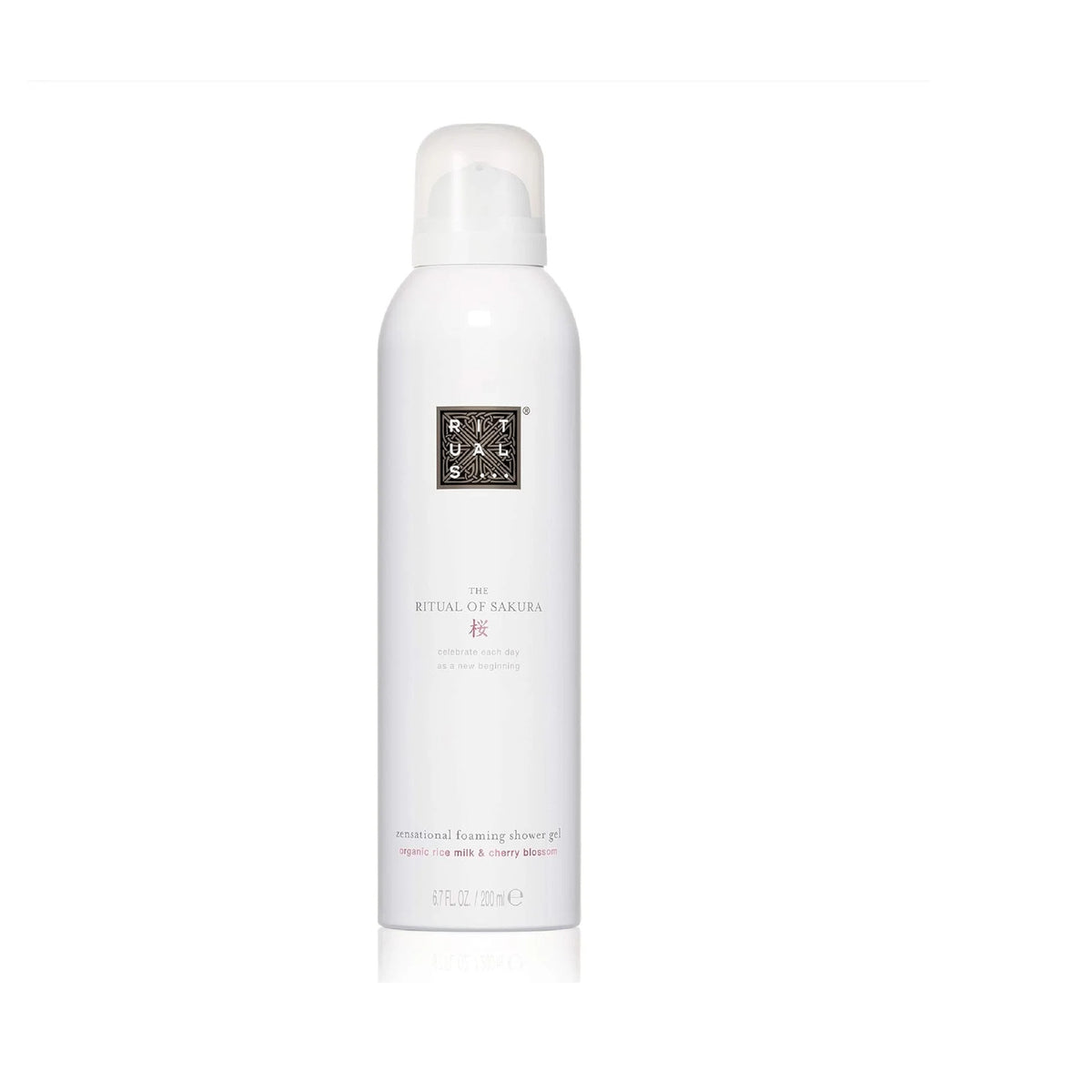 The Ritual of Sakura Foaming Shower Gel 6.7 oz, 200 ml