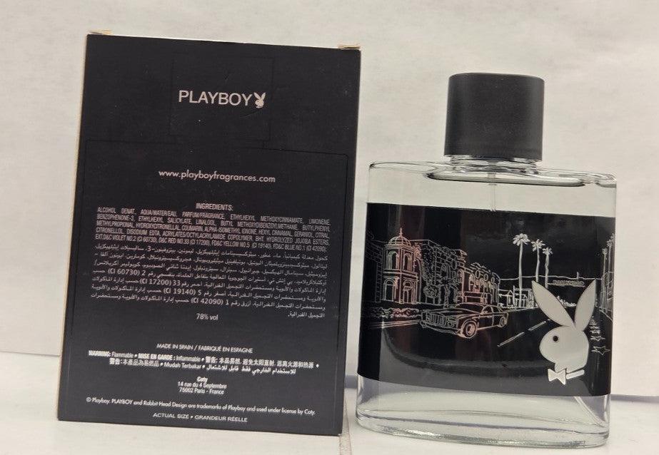 PLAYBOY HOLLYWOOD MEN EDT SPRAY 3.4 oz / 100 ml
