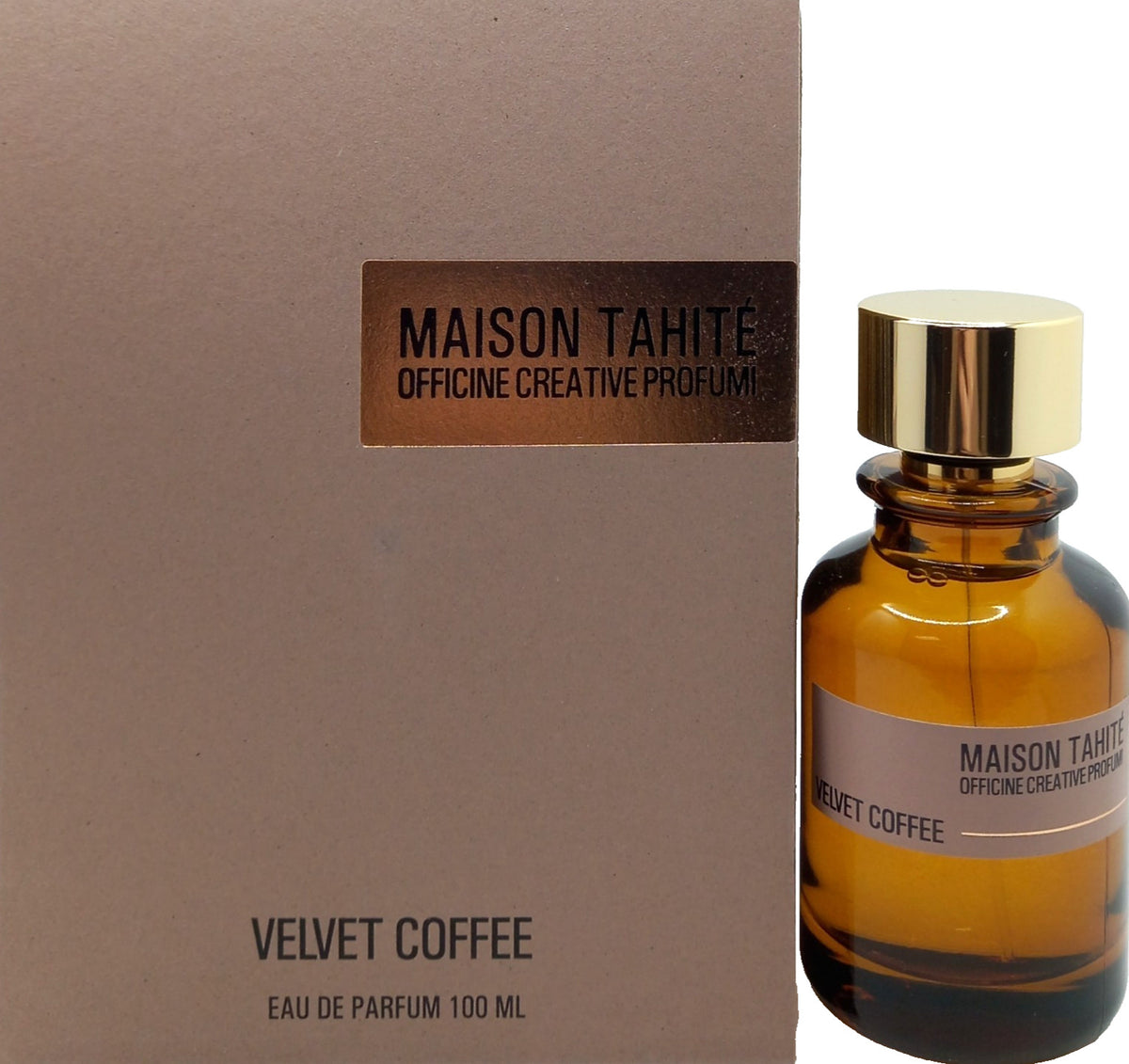 MAISON TAHITE VELVET COFFEE EAU DE PARFUM SPRAY UNISEX 3.33 Oz / 100 ml NEW!!!