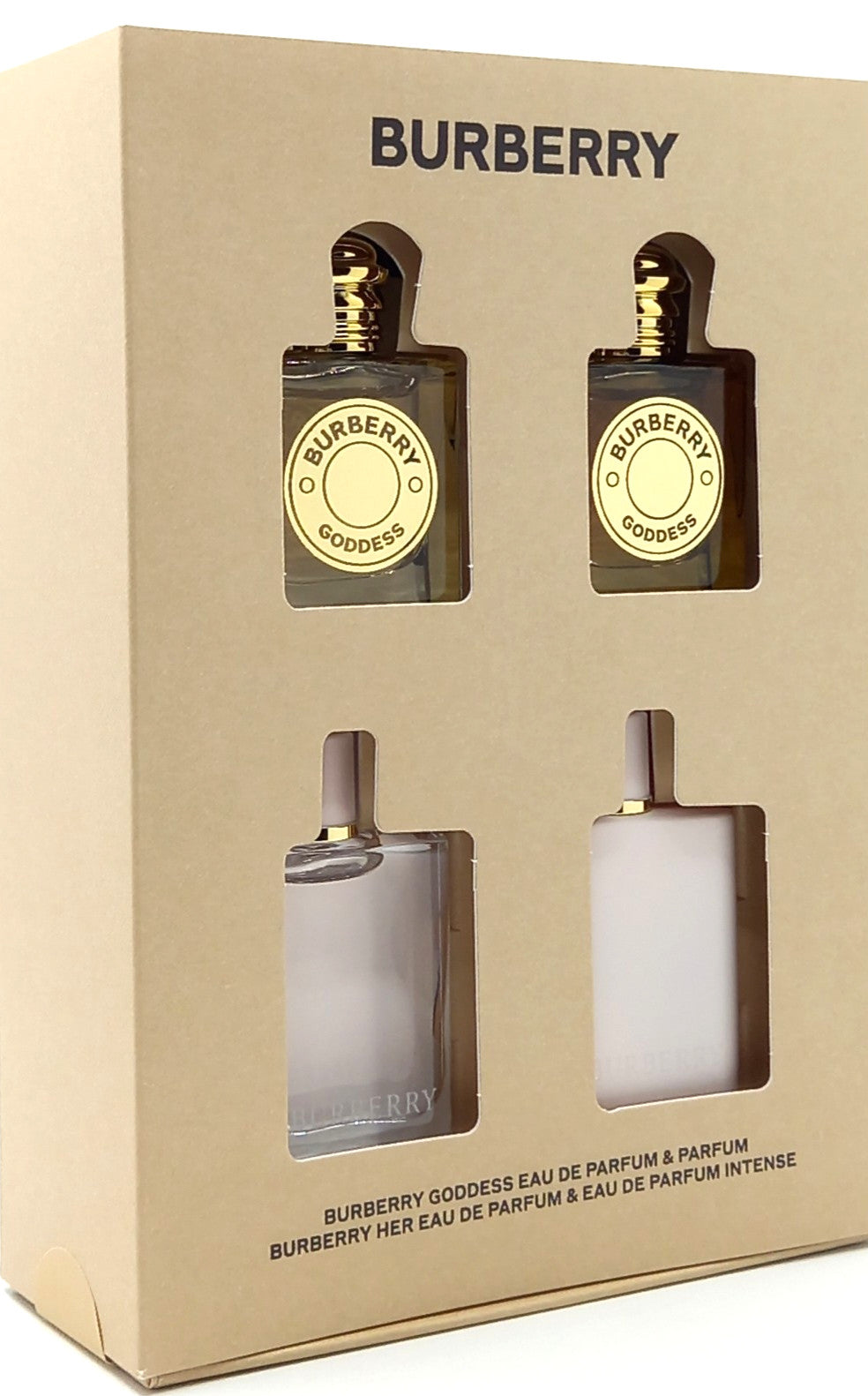 BURBERRY 4 PCS MINI COLLECTION GIFT SET FOR WOMEN 0.16 Oz / 5 ml EACH BRAND NEW!