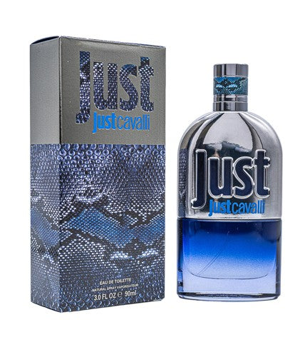 Just Cavalli by Roberto Cavalli 3.0 oz EDT Cologne for Men New In Box