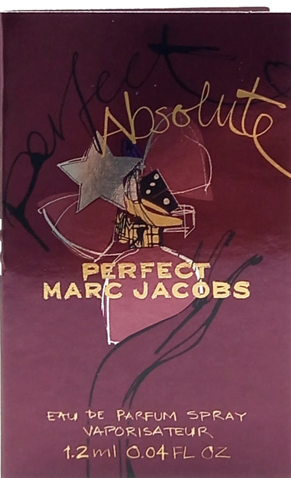 MARC JACOBS PERFECT ABSOLUTE EAU DE PARFUM VIAL SPRAY UNISEX 0.04 Oz SAMPLE SIZE
