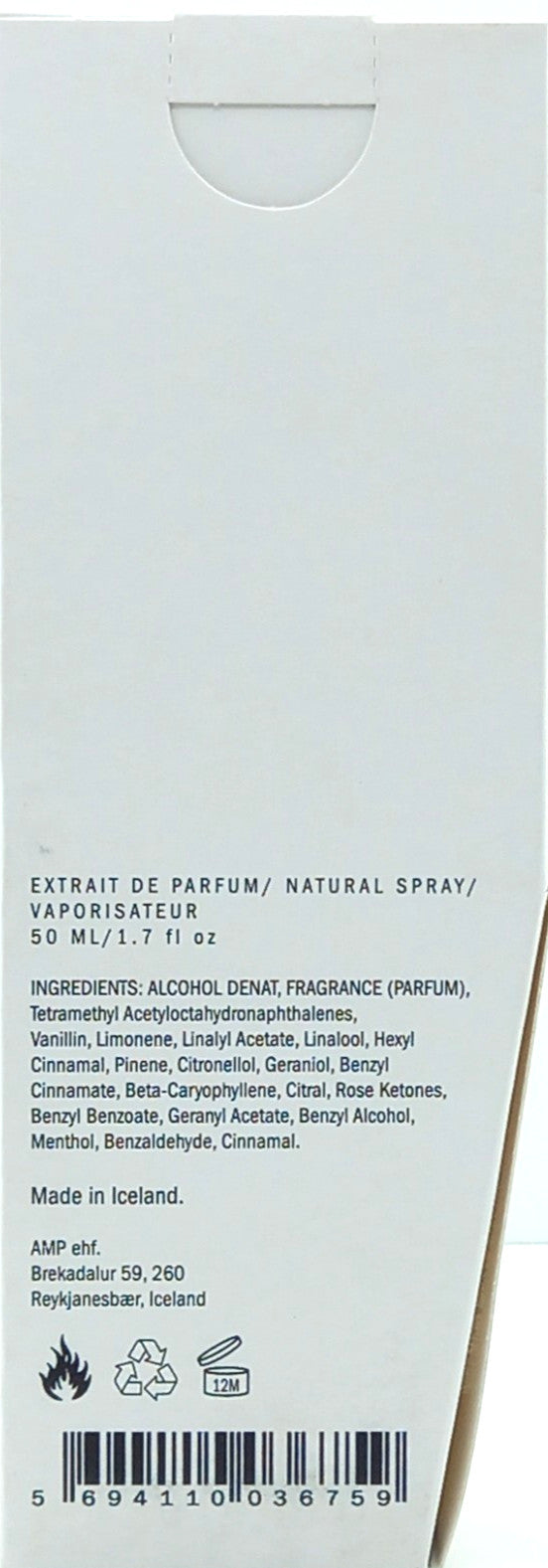 ANDREA MAACK JEST EXTRAIT DE PARFUM SPRAY UNISEX 1.7 Oz / 50 ml BRAND NEW!!!