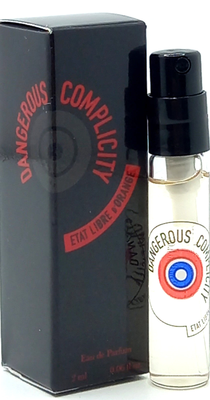 ETAT LIBRE D'ORANGE DANGEROUS COMPLICITY EAU DE PARFUM VIAL SPRAY UNISEX 0.06 Oz