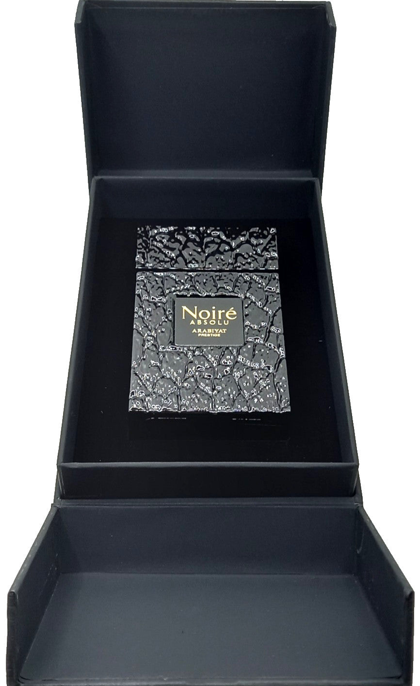 ARABIYAT PRESTIGE NOIRE ABSOLU EAU DE PARFUM SPRAY FOR MEN 3.4 Oz / 100 ml NEW!