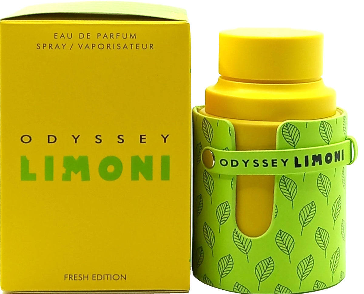 ARMAF ODYSSEY LIMONI EAU DE PARFUM SPRAY UNISEX 3.4 Oz / 100 ml BRAND NEW ITEM!