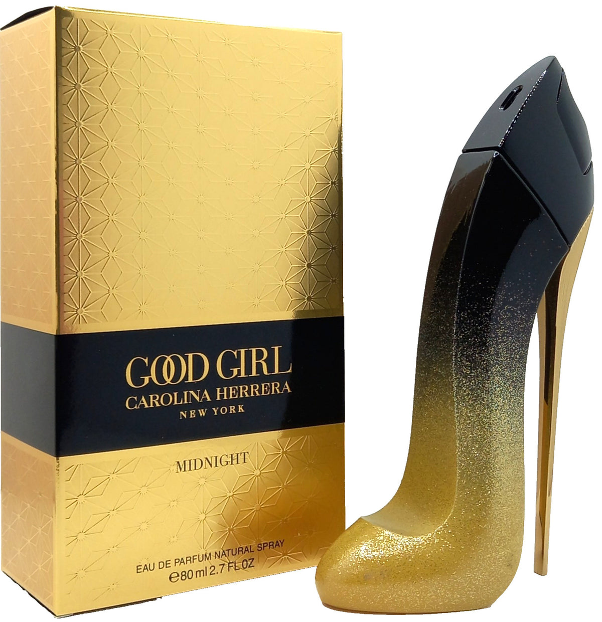CAROLINA HERRERA GOOD GIRL MIDNIGHT EAU DE PARFUM SPRAY FOR WOMEN 2.7 Oz / 80 ml