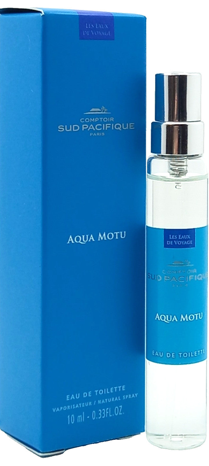 COMPTOIR SUD PACIFIQUE AQUA MOTU EAU DE TOILETTE SPRAY PEN UNISEX 0.33 Oz / 10ml