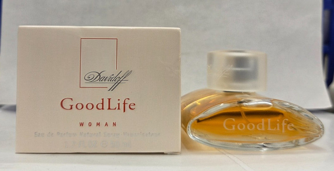 DAVIDOFF GOOD LIFE WOMEN EAU DE PARFUM 1.7 oz / 50 ml Spray NIB