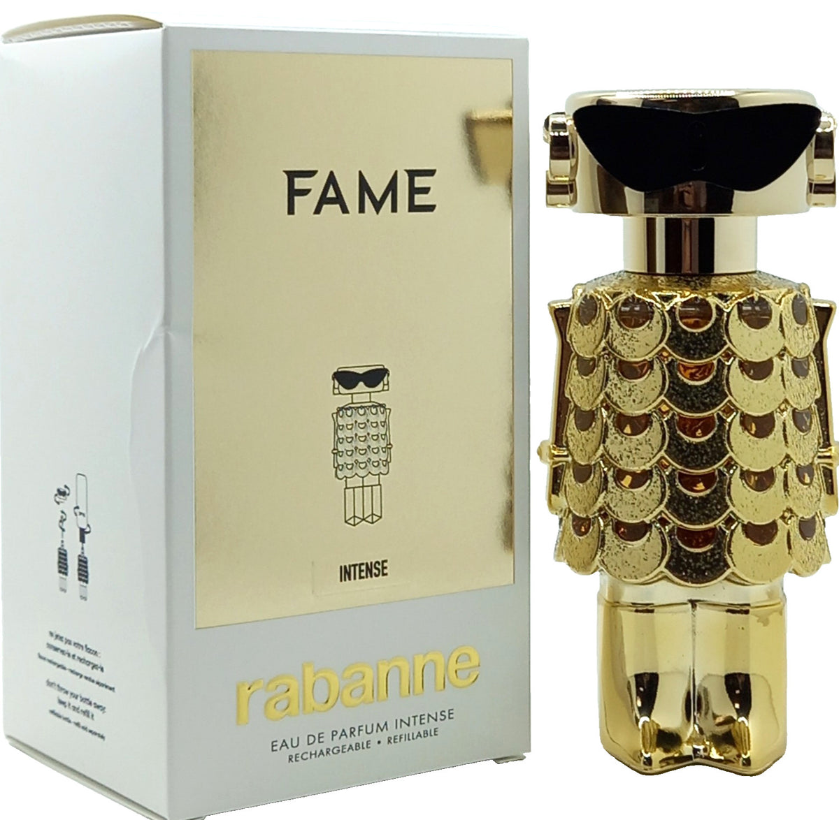 PACO RABANNE FAME INTENSE EAU DE PARFUM SPRAY FOR WOMEN 2.7 Oz / 80 ml BRAND NEW