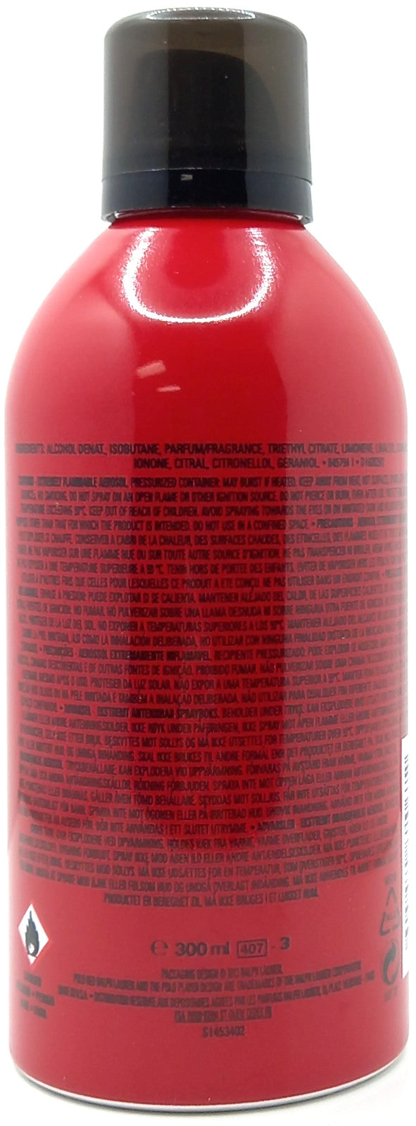 RALPH LAUREN POLO RED DEODORANT BODY SPRAY FOR MEN 10.1 Oz / 300 ml BRAND NEW!!!