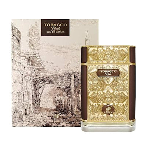 Tobacco Rush by Afnan 2.7 oz EDP Cologne for Men New In Box