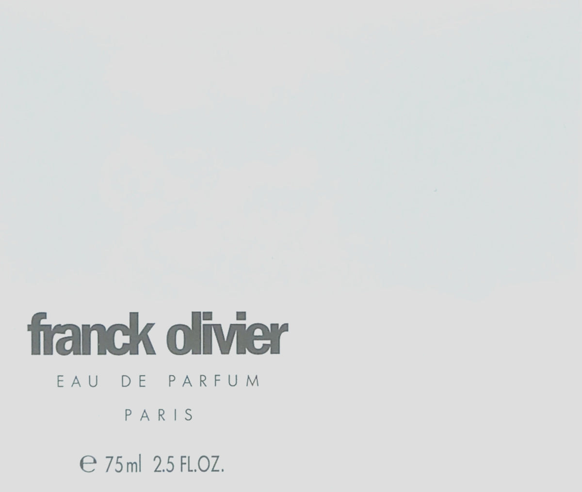 FRANCK OLIVIER Eau De Parfum Spray For Women 2.5 Oz / 75 ml Discontinued!!!