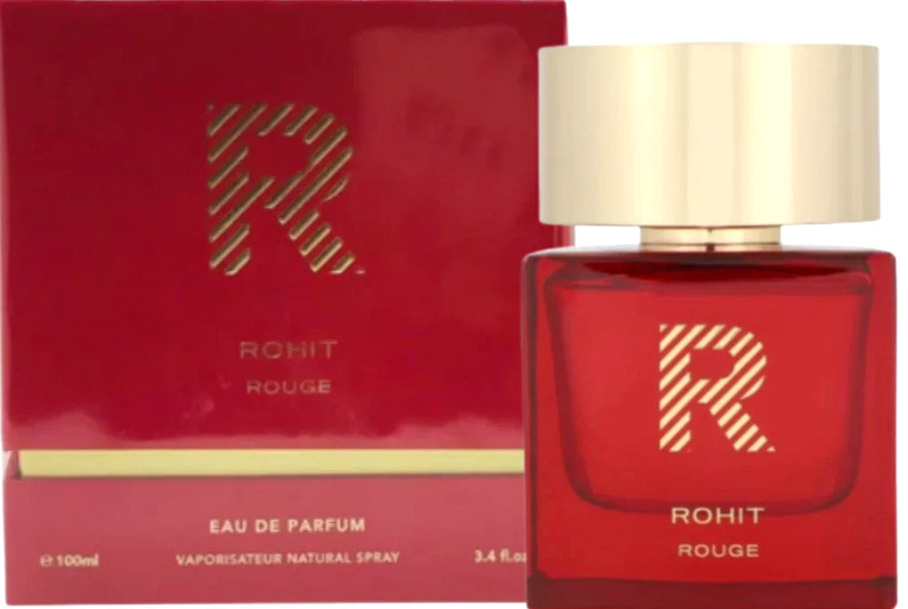 BHARARA ROHIT ROUGE EAU DE PARFUM SPRAY FOR MEN 3.4 Oz / 100 ml BRAND NEW ITEM!