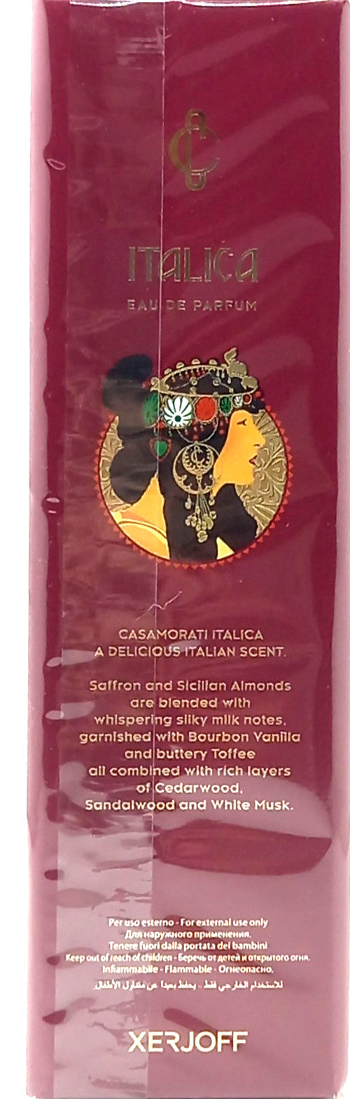 XERJOFF CASAMORATI ITALICA EAU DE PARFUM SPRAY UNISEX 1.0 Oz / 30 ml BRAND NEW!
