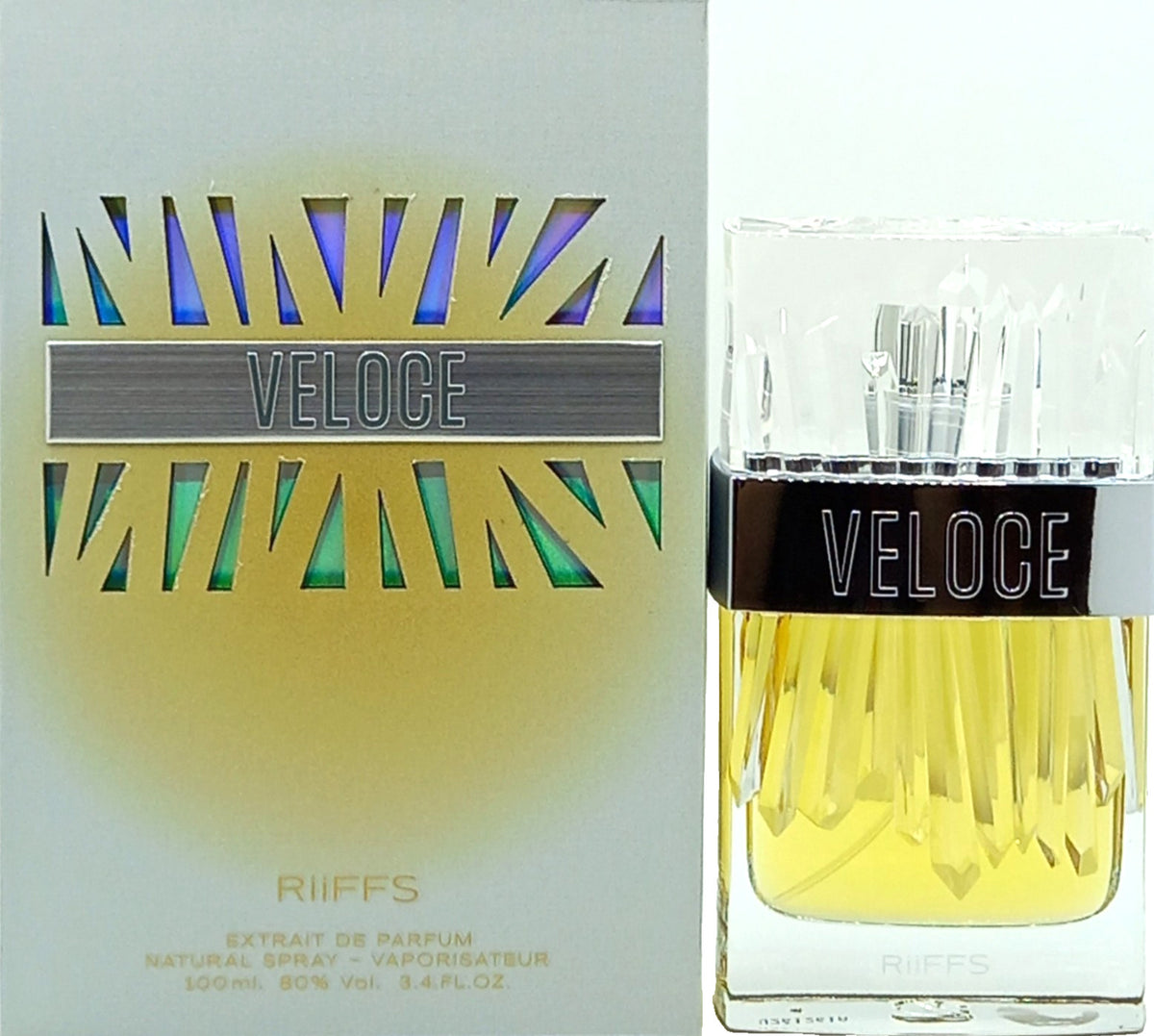 RIIFFS VELOCE EXTRAIT DE PARFUM SPRAY UNISEX 3.4 Oz / 100 ml BRAND NEW ITEM!!!