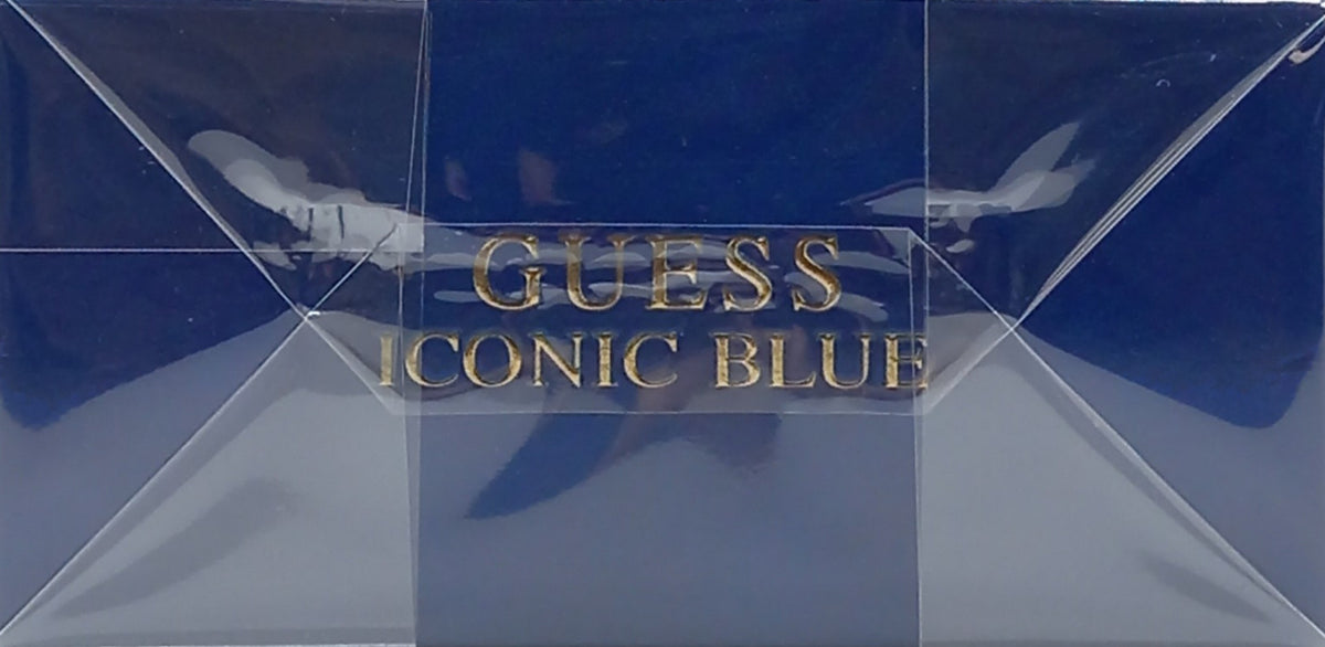 GUESS ICONIC BLUE EAU DE PARFUM SPRAY FOR MEN 3.4 Oz / 100 ML BRAND NEW ITEM!!!