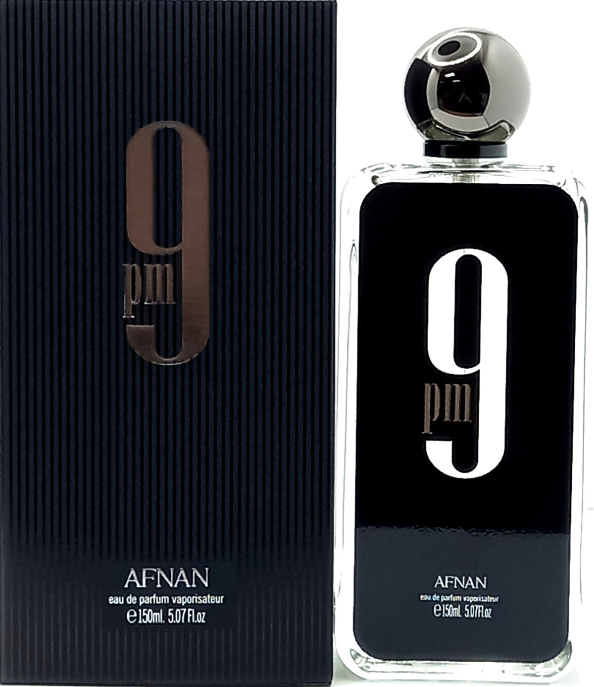 AFNAN 9 PM EAU DE PARFUM SPRAY FOR MEN 5.0 Oz / 150 ml JUMBO SIZE!!!