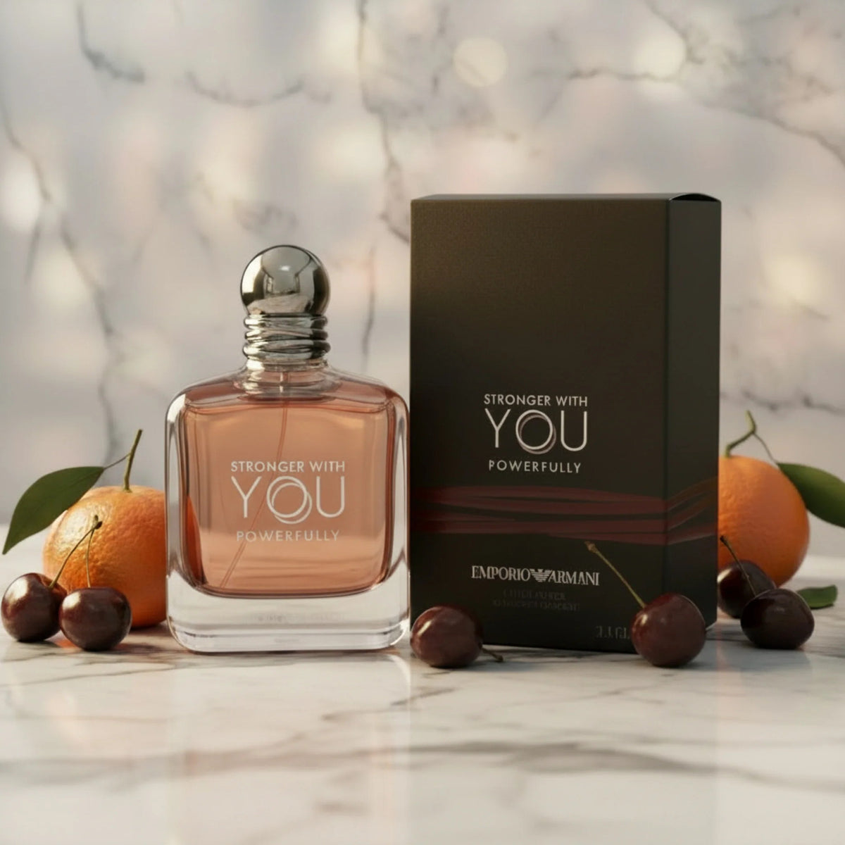Armani Emporio Stronger With You Powerfully EDP Spray Men 3.4 oz New Box