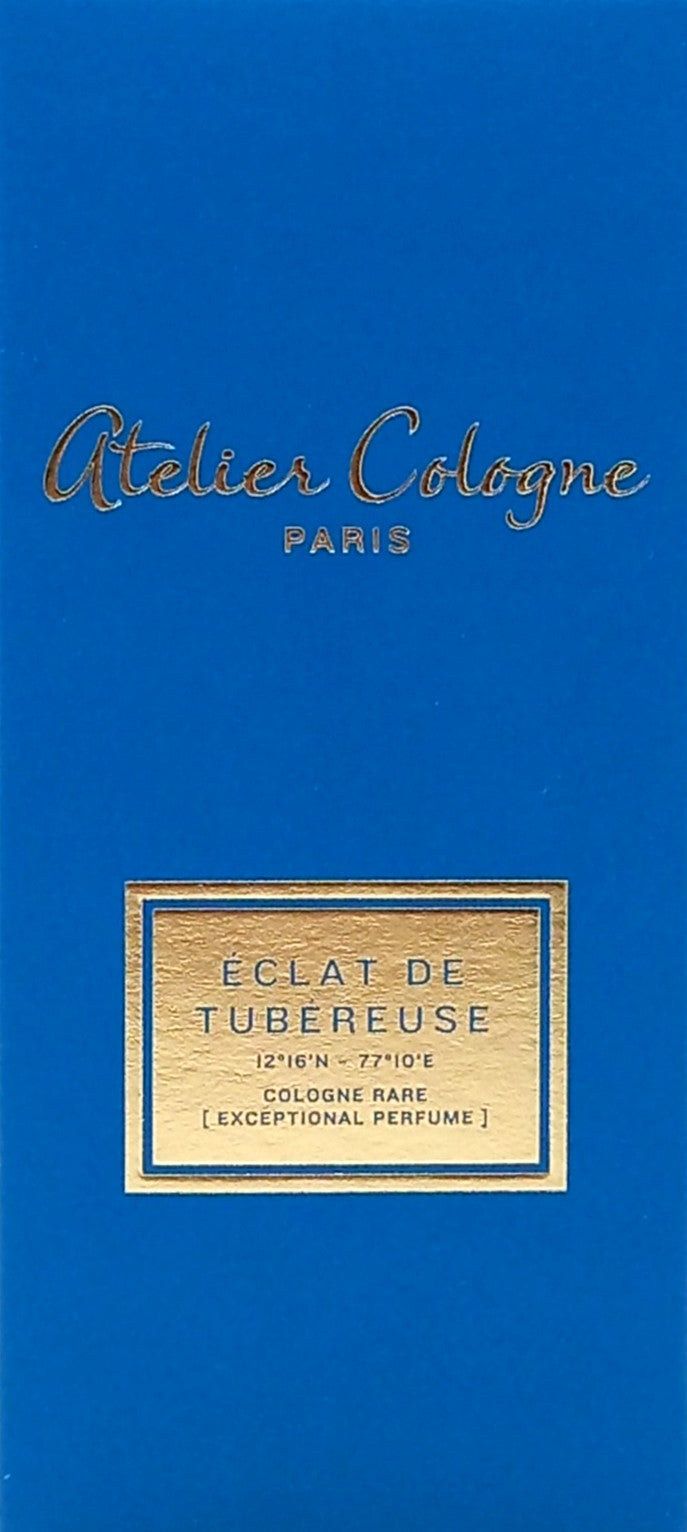 ATELIER COLOGNE ECLAT DE TUBEREUSE PURE PERFUME SPRAY UNISEX 3.3 Oz / 100 ml NEW