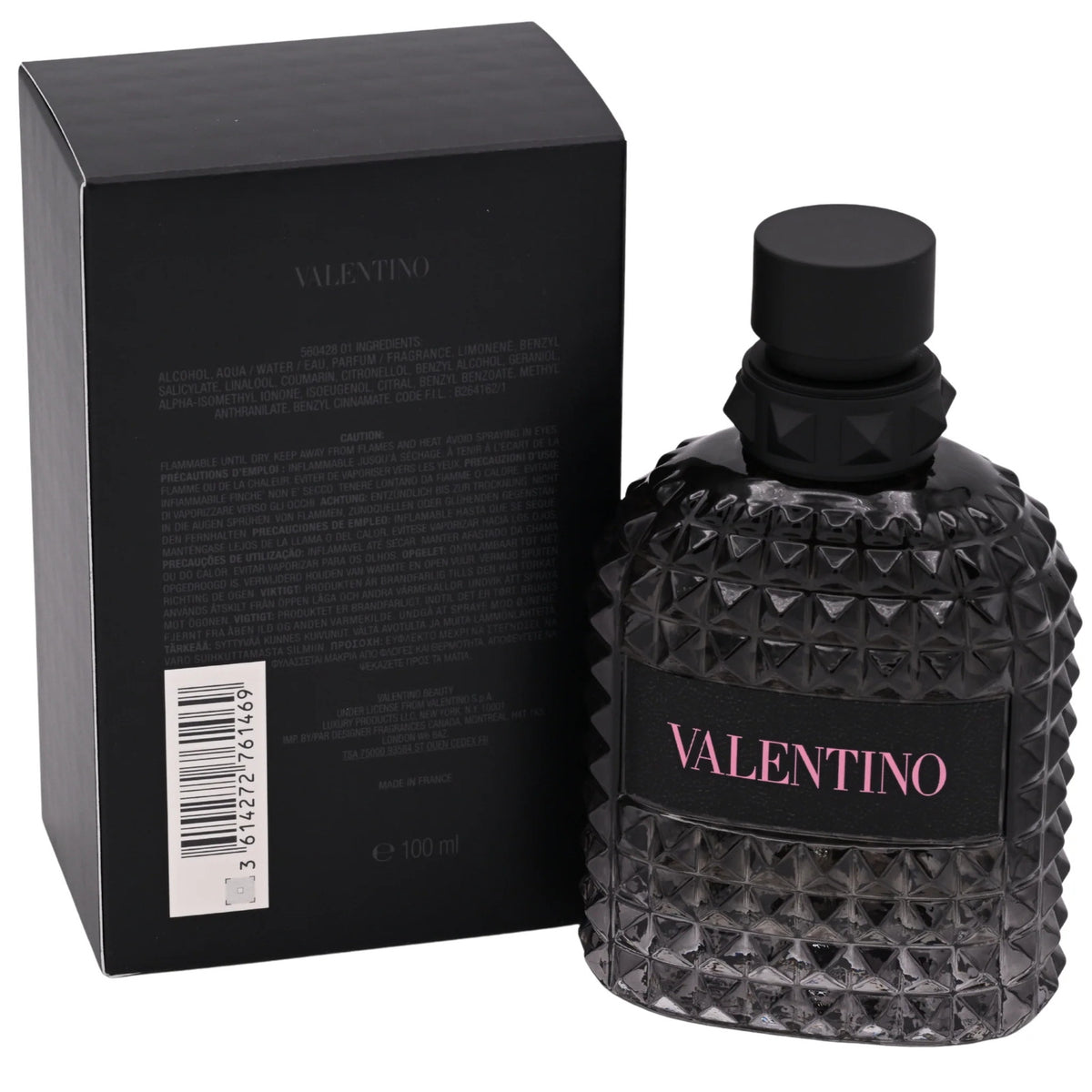Valentino Uomo Born in Roma Eau de Toilette (EDT) Spray for Men 3.4 oz (100 ml)