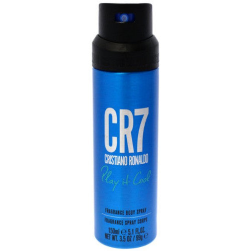 Cr7 Play It Cool by Cristiano Ronaldo 5.1 oz Body Spray for Men Brand New
