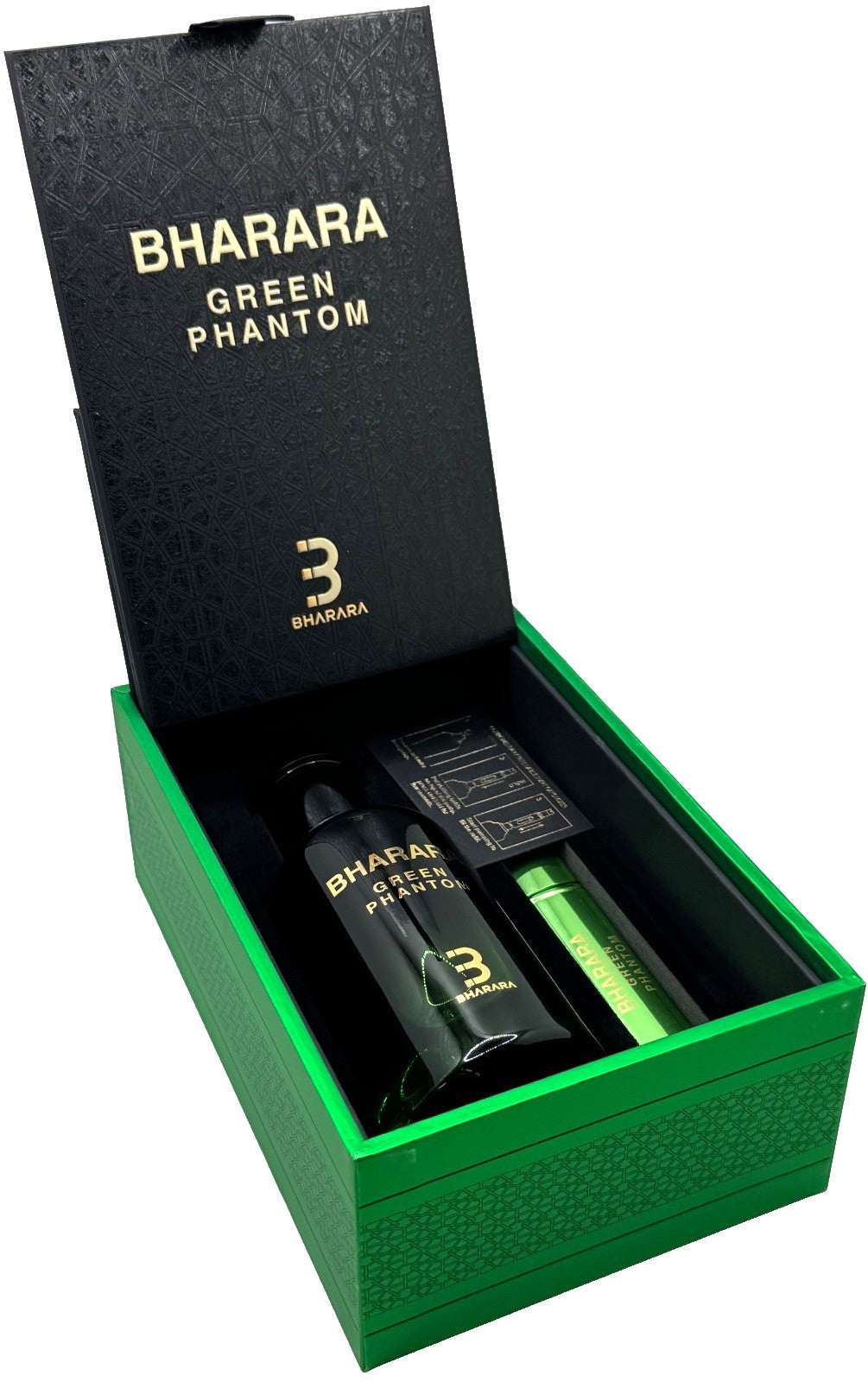 BHARARA GREEN PHANTOM EAU DE PARFUM SPRAY UNISEX 3.4 Oz / 100 ml BRAND NEW!!!