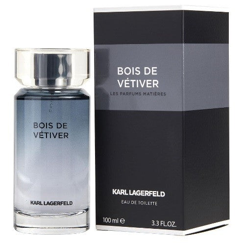 Bois de Vetiver by Karl Lagerfeld 3.3 / 3.4 oz EDT Cologne for Men New In Box
