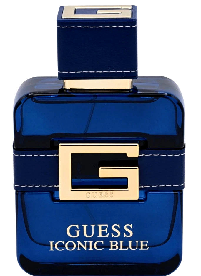 GUESS ICONIC BLUE EAU DE PARFUM SPRAY FOR MEN 3.4 Oz / 100 ML BRAND NEW ITEM!!!