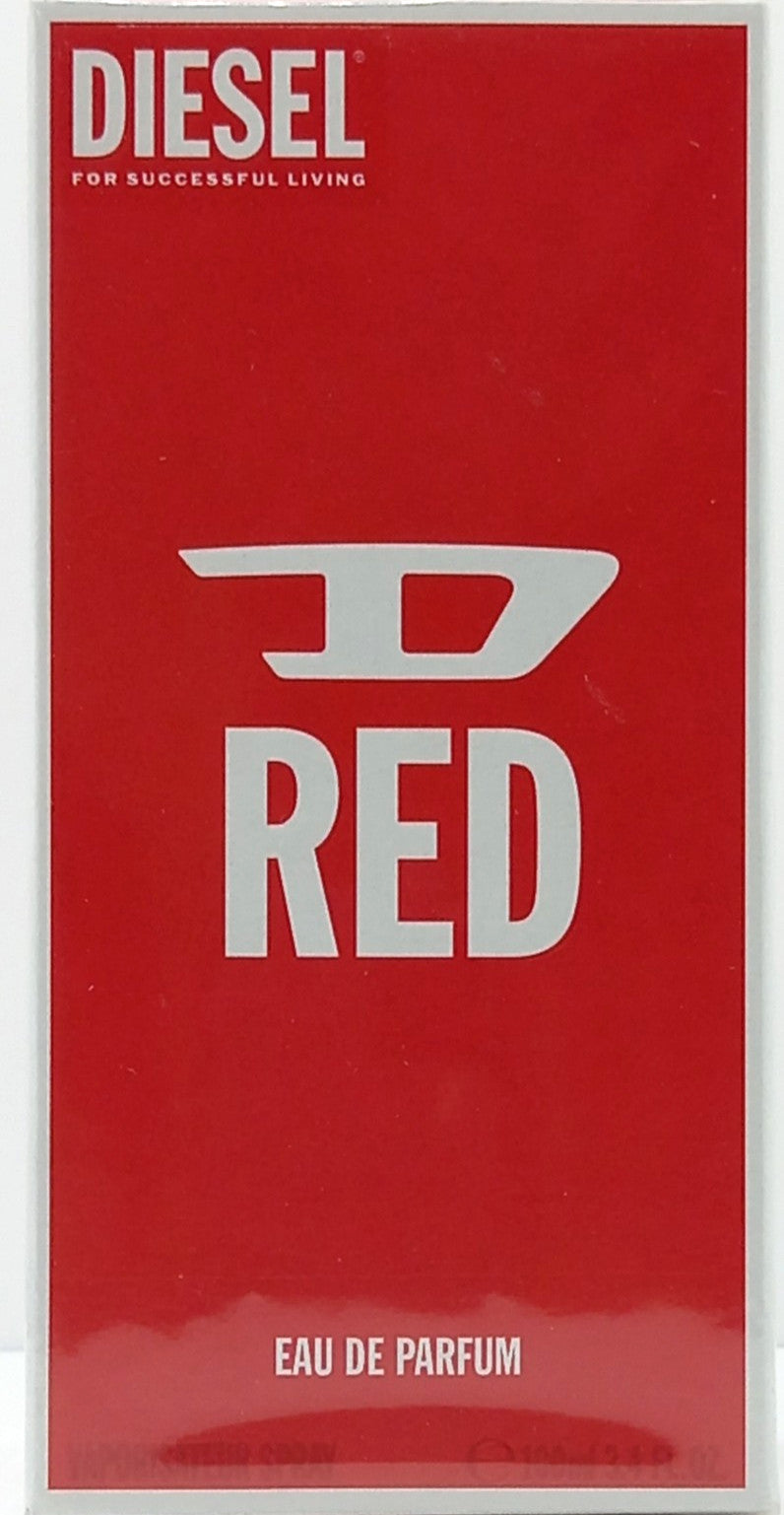 DIESEL D RED EAU DE PARFUM SPRAY FOR MEN 3.4 Oz / 100 ml BRAND NEW ITEM!!!
