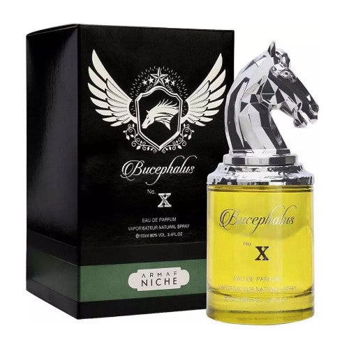 Bucephalus No.X by Armaf 3.4 oz EDP Cologne for Men New in Box