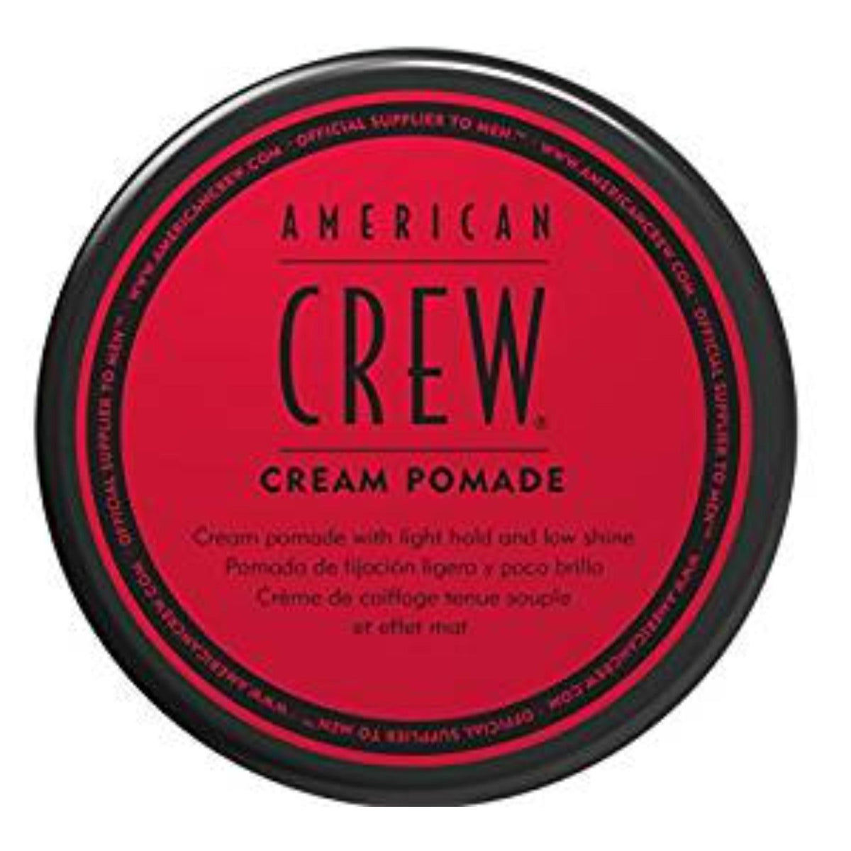American Crew CREAM Pomade 3 oz, RED Pack