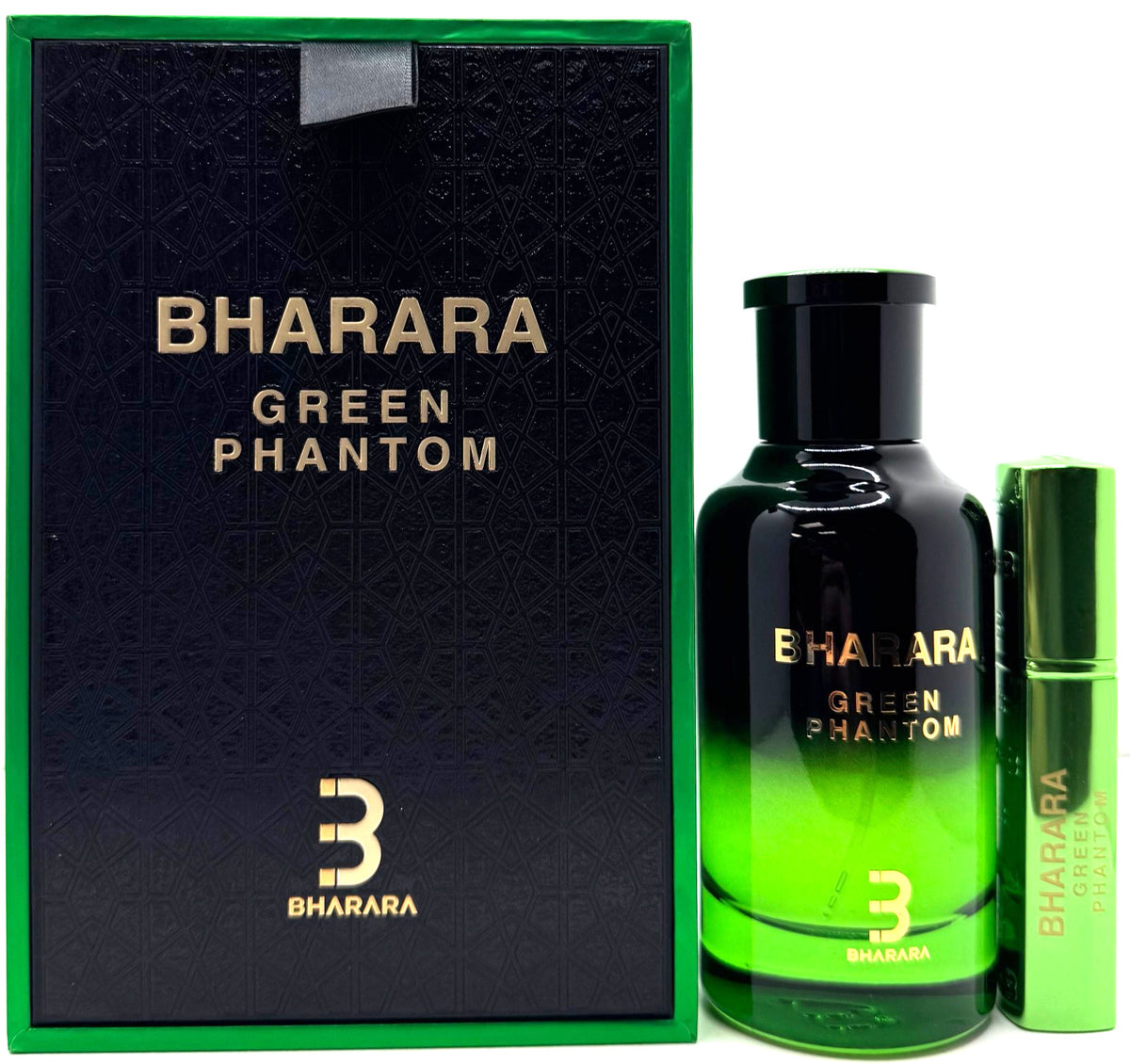 BHARARA GREEN PHANTOM EAU DE PARFUM SPRAY UNISEX 3.4 Oz / 100 ml BRAND NEW!!!