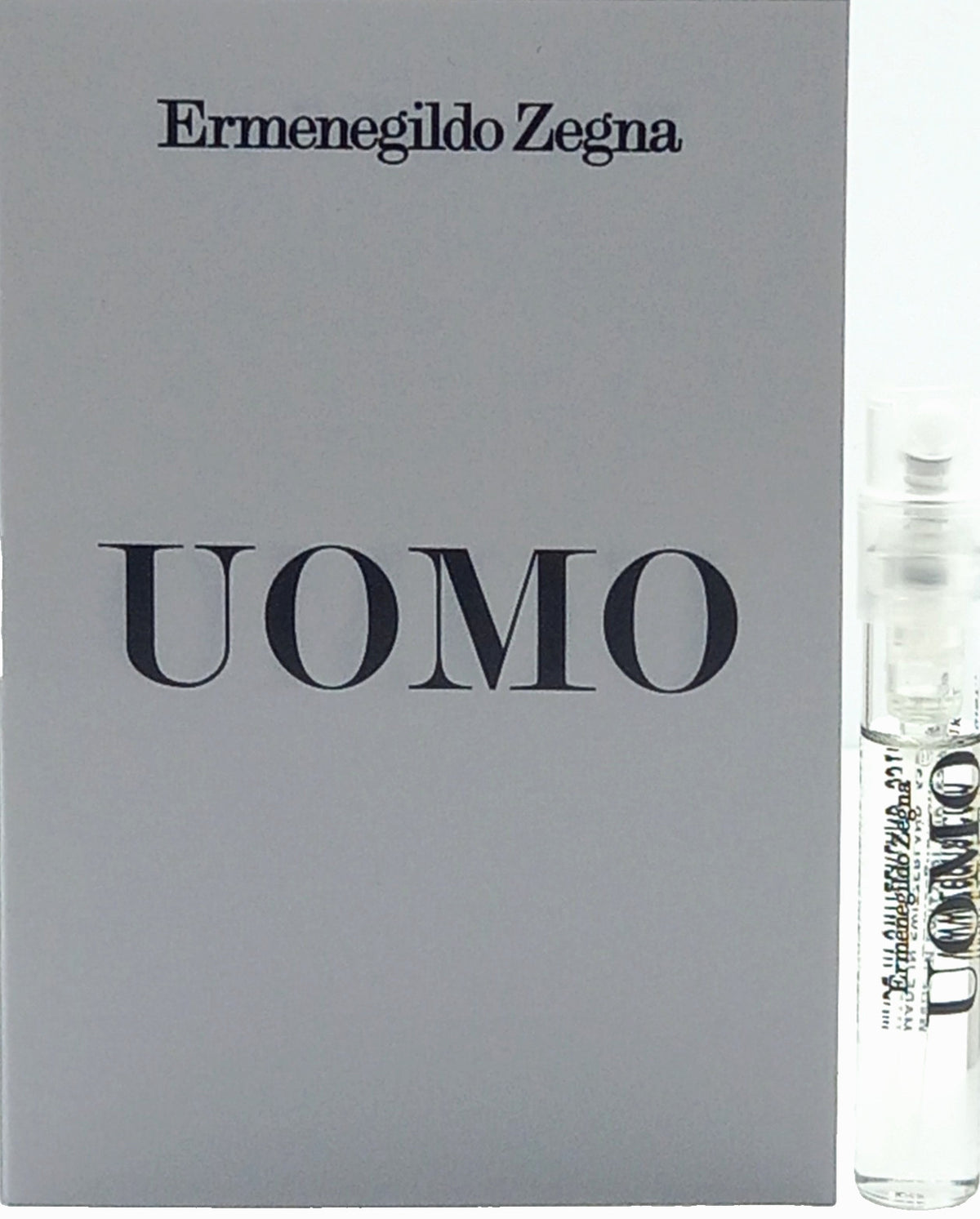 ERMENEGILDO ZEGNA UOMO EDT VIAL SPRAY MEN 0.05 Oz / 1.5 ml TRAVEL SAMPLE SIZE!!!