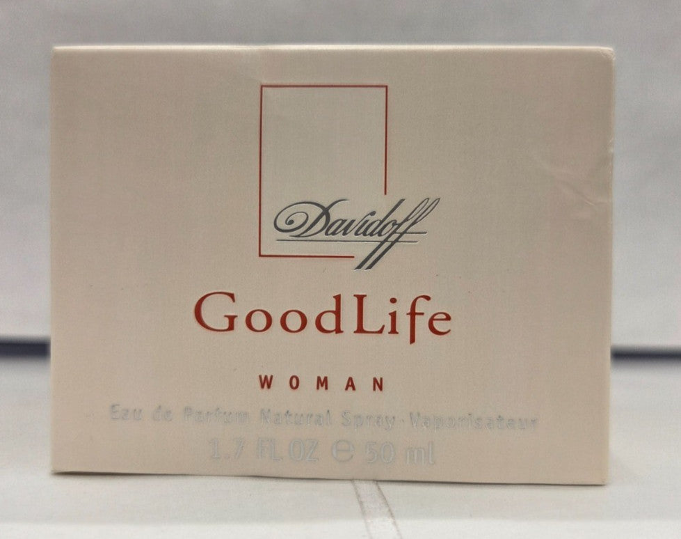 DAVIDOFF GOOD LIFE WOMEN EAU DE PARFUM 1.7 oz / 50 ml Spray NIB