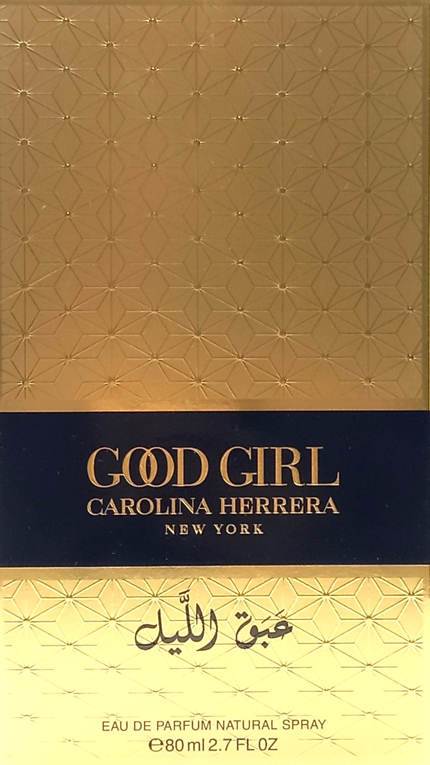CAROLINA HERRERA GOOD GIRL MIDNIGHT EAU DE PARFUM SPRAY FOR WOMEN 2.7 Oz / 80 ml