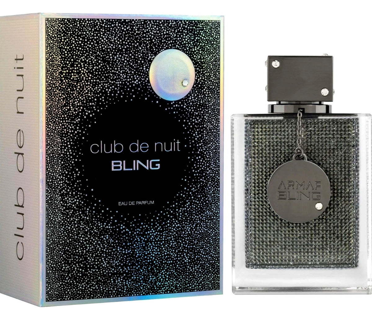 ARMAF CLUB DE NUIT BLING EAU DE PARFUM SPRAY UNISEX 2.5 Oz / 75 ml BRAND NEW!!!