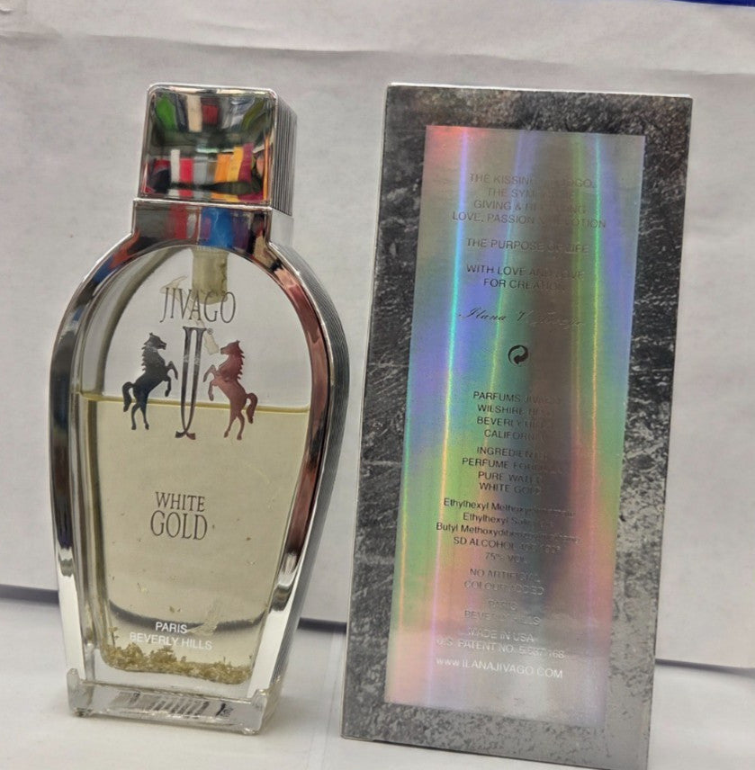Jivago White Gold by Ilana Jivago Parfum Spray 3.4 oz / 100 ml AS SHOWN IN PIC