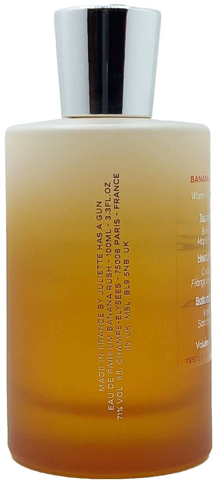 JULIETTE HAS A GUN BANANA RUSH EAU DE PARFUM SPRAY FOR WOMEN 1.7 Oz / 50 ml NEW!