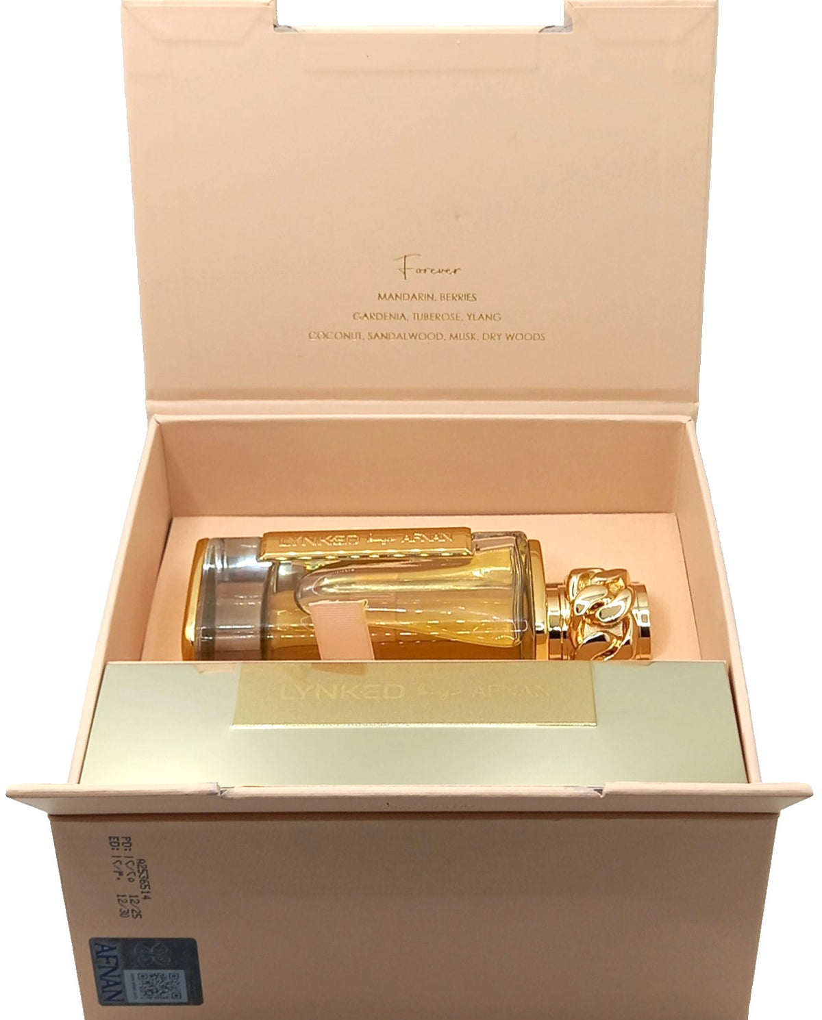 AFNAN LYNKED FOREVER EAU DE PARFUM SPRAY FOR WOMEN 3.4 Oz / 100 ml BRAND NEW!!!