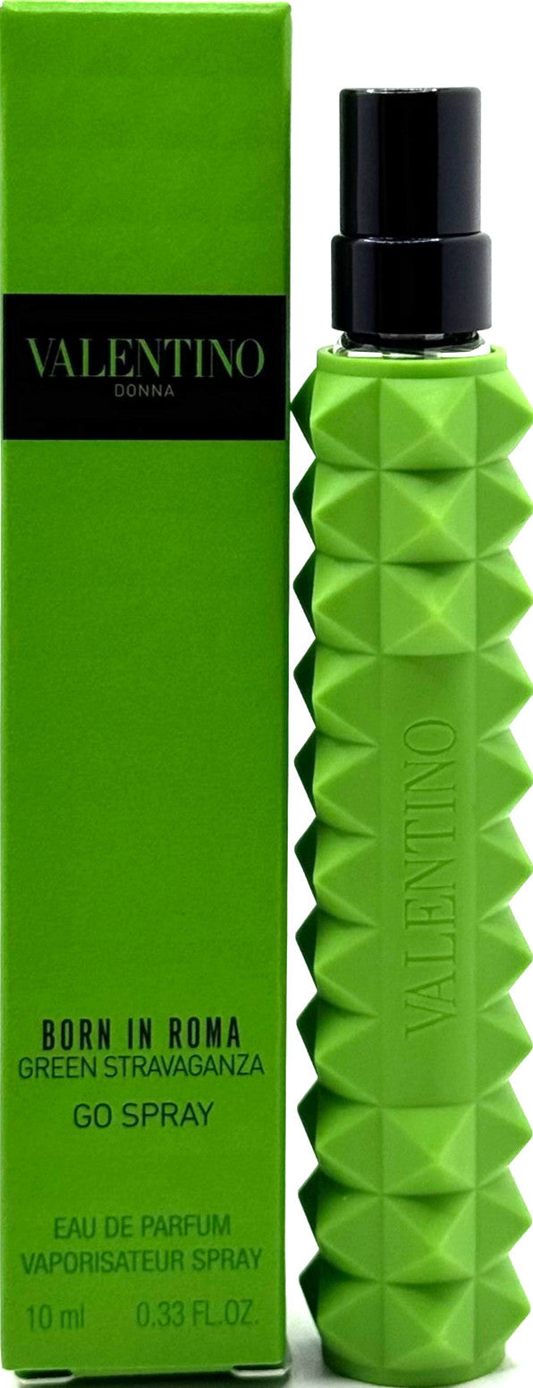 VALENTINO DONNA BORN IN ROMA GREEN STRAVAGANZA EDP SPRAY WOMEN 0.33 Oz / 10 ml