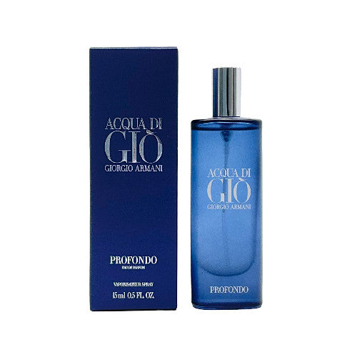 Mini Acqua di Gio Profondo Giorgio Armani 0.5 oz EDP Cologne for Men New In Box
