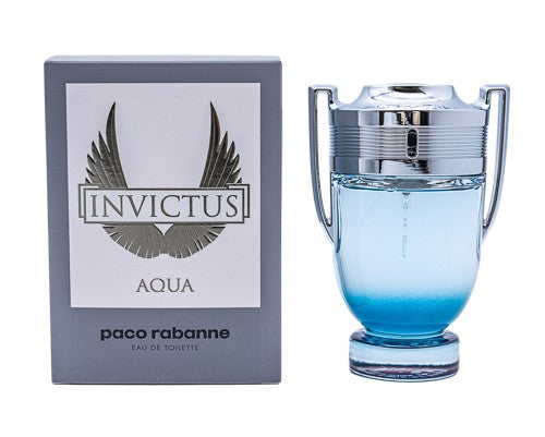Invictus Aqua by Paco Rabanne 3.4 oz EDT Cologne for Men New In Box