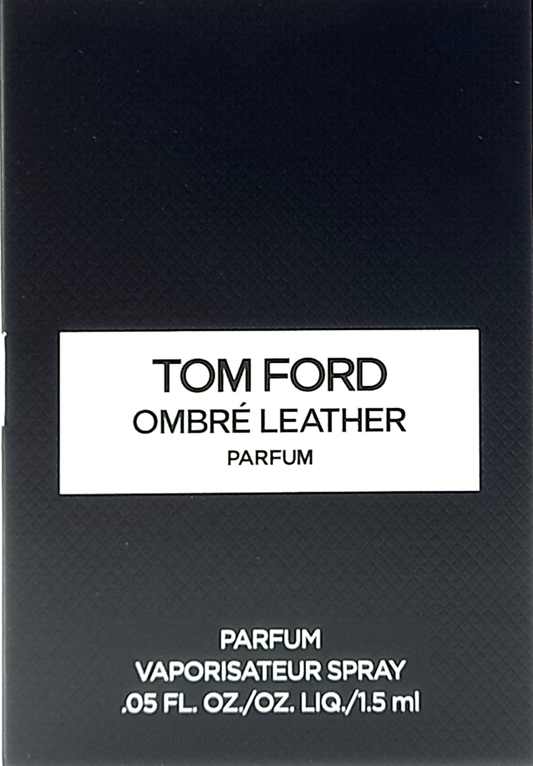 TOM FORD OMBRE LEATHER PARFUM VIAL SPRAY UNISEX 0.05 Oz TRAVEL SIZE!!!