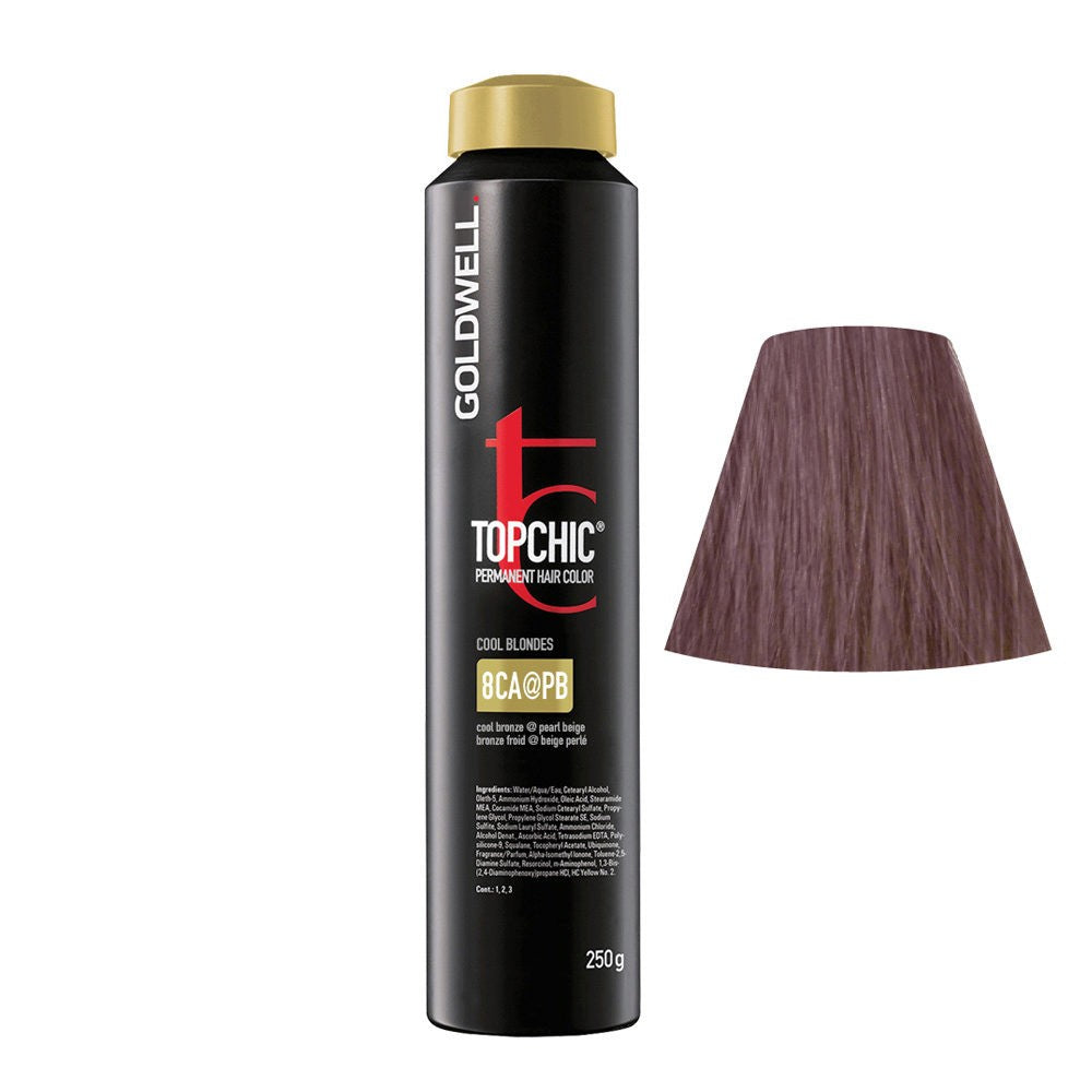 Goldwell Topchic Hair Color (Can) 8CA_PB Pearl Beige 8.6 oz