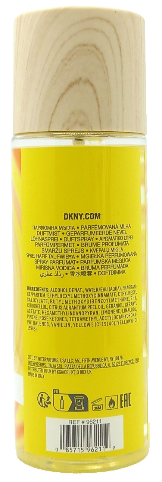DKNY BE DELICIOUS ICE POP CITRUS SPLASH FRAGRANCE MIST SPRAY WOMEN 8.4 Oz /250ml