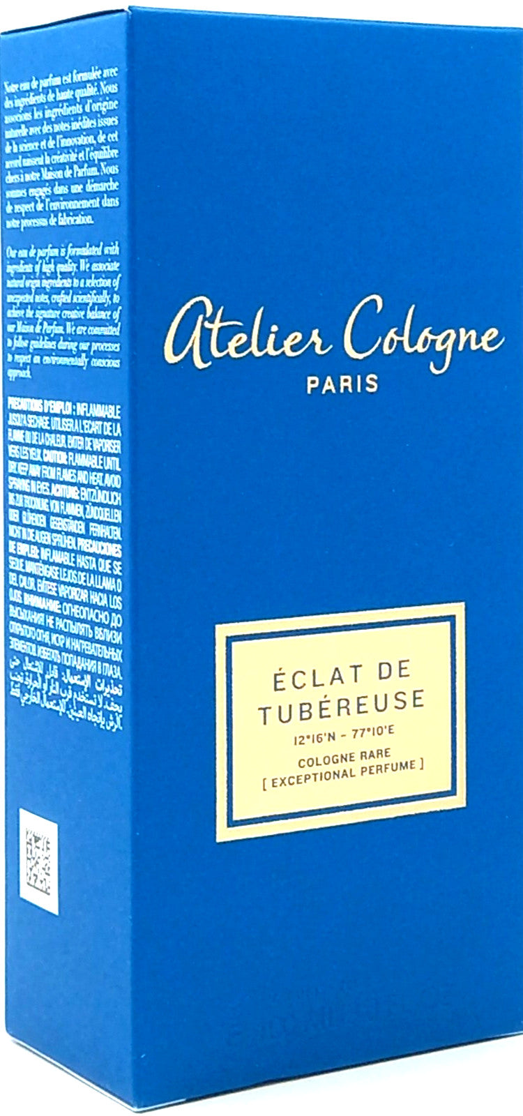 ATELIER COLOGNE ECLAT DE TUBEREUSE PURE PERFUME SPRAY UNISEX 3.3 Oz / 100 ml NEW